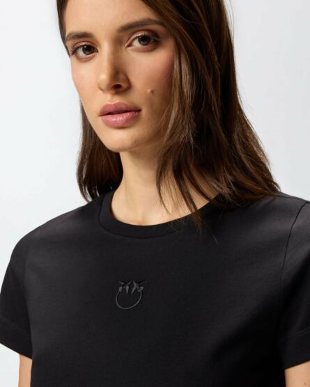 Bussolotto t-Shirt Jersey Patc Pinko t-Shirt Donna 100355A2RD AI25.26.