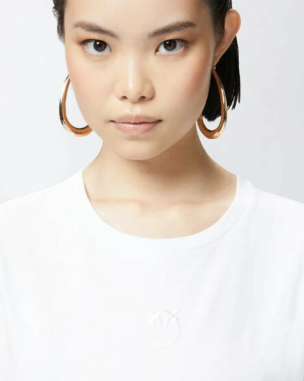 Bussolotto t-Shirt Jersey Patc Pinko t-Shirt Donna 100355A2RD AI25.26.