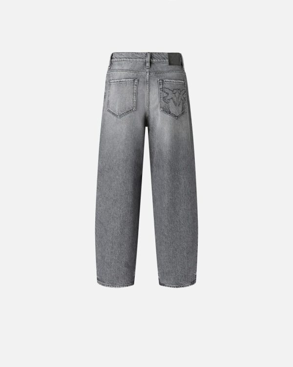 Estelle Egg Moonlight Gray Den Pinko Jeans Donna 103857A2RY AI25.26.