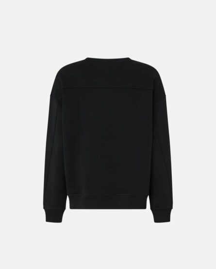 Nelly Maglia Felpa Ricamo Logo Pinko Maglie Donna 100534A2RO AI25.26.