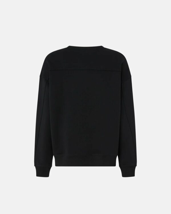 Nelly Maglia Felpa Ricamo Logo Pinko Maglie Donna 100534A2RO AI25.26.