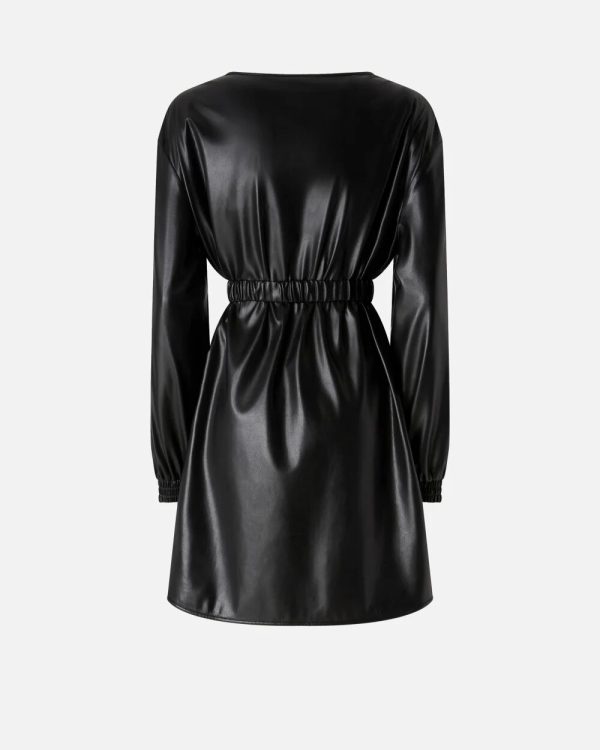 Sfumato Abito Tessuto Spalmato Pinko Abiti Donna 105587A2P4 AI25.26.