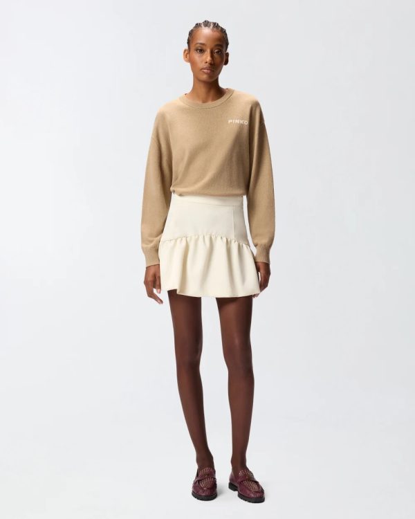Martinica Maglia Blend Ws Logo Pinko Maglie Donna 105561A2SI AI25.26.