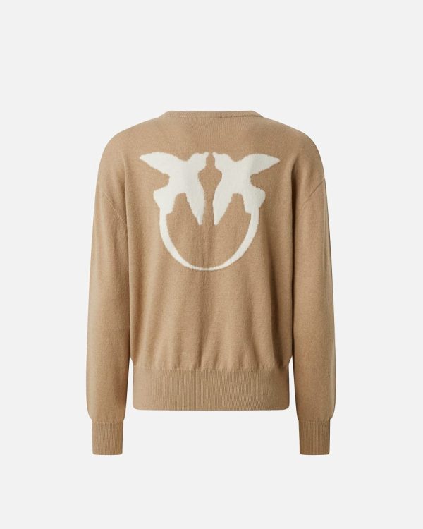 Martinica Maglia Blend Ws Logo Pinko Maglie Donna 105561A2SI AI25.26.