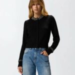 Spezzino Cardigan Blend Ws Str Pinko Maglie Donna 105686A2S4 AI25.26.