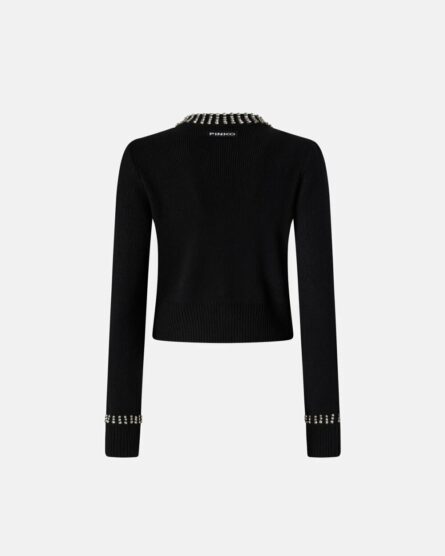 Spezzino Cardigan Blend Ws Str Pinko Maglie Donna 105686A2S4 AI25.26.