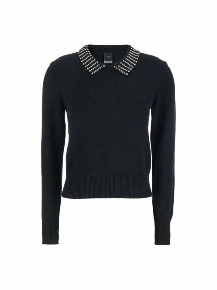 Ventotene Maglia Blend Ws Stra Pinko Maglie Donna 105530A2S4 AI25.26.