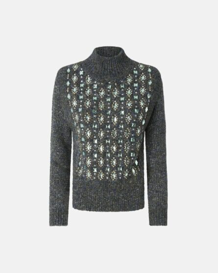 Mirror Image Maglia Muline And Pinko Maglie Donna 105971A2YC AI25.26.