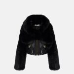 Giubbotto effetto pelliccia Elisabetta Franchi GB05A57E2