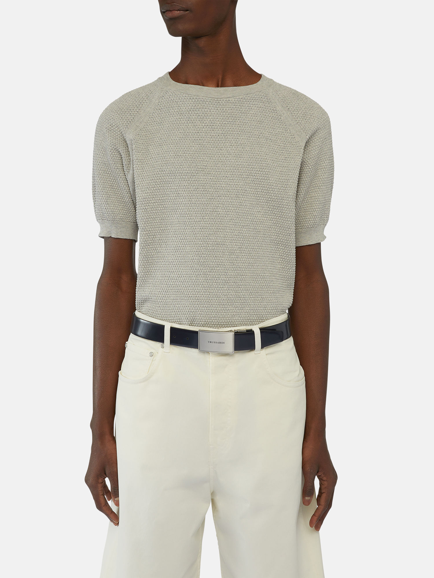 cintura fibbia  cassetta trussardi pe 23. - immagine 3