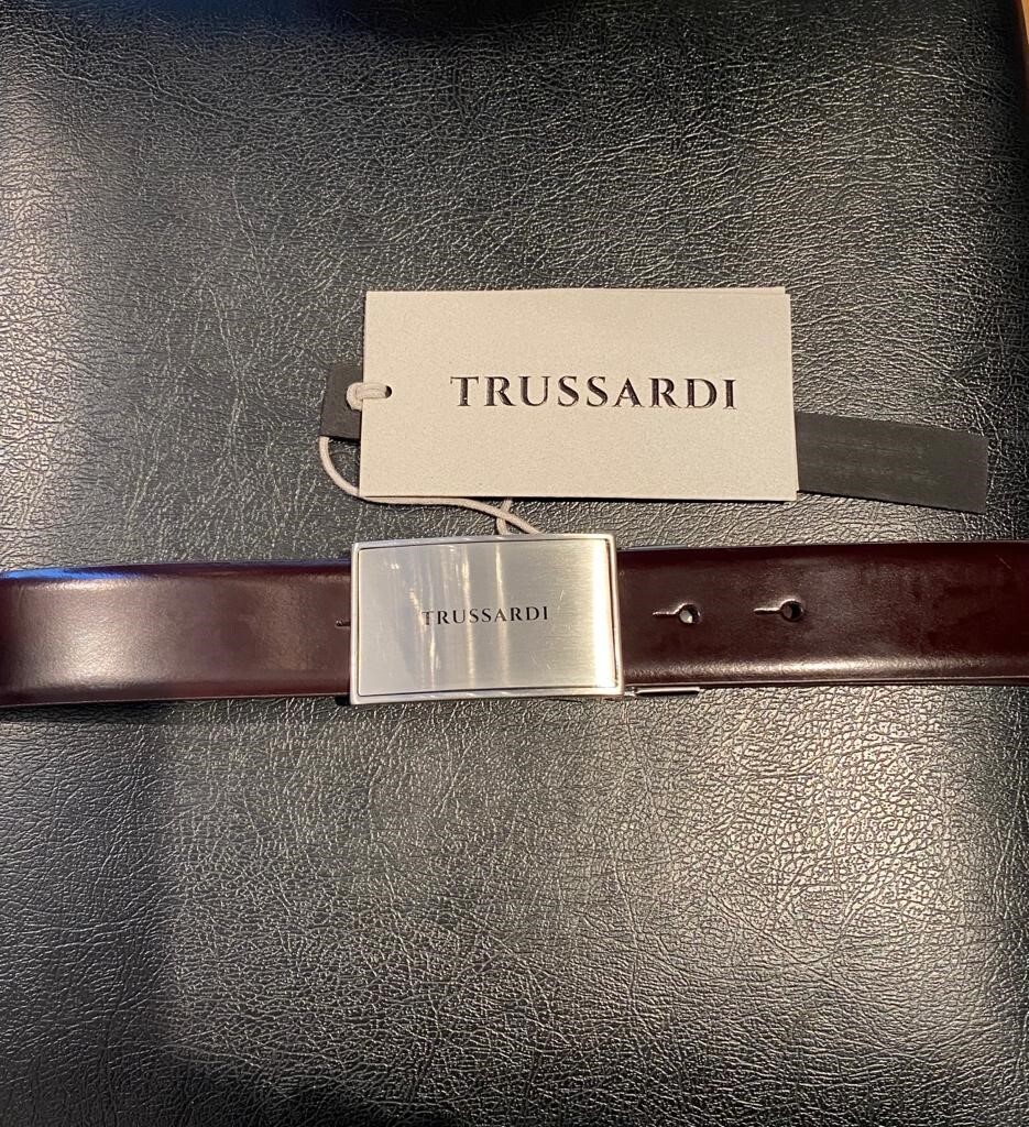 cintura fibbia  cassetta trussardi pe 23. - immagine 4