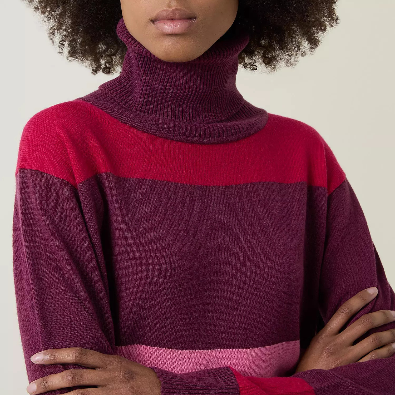 maglia collo alto milly marella ai 23.24. - immagine 3