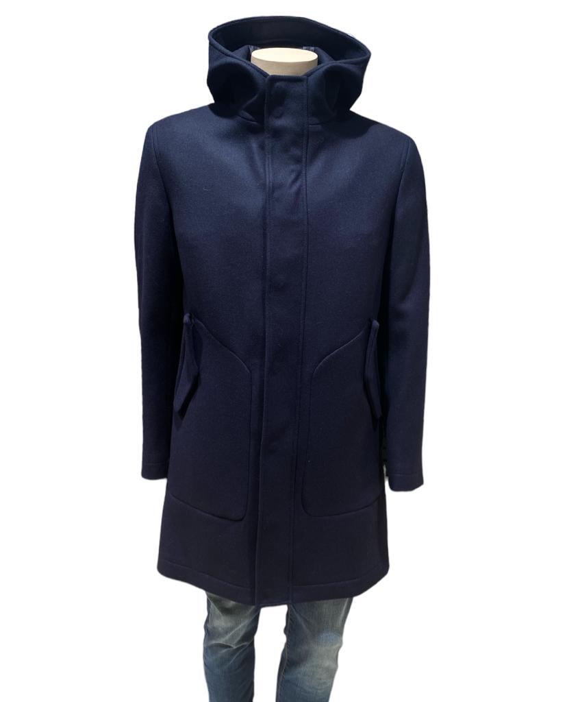 giaccone in panno con cappuccio manuel ritz art.3532H8323 233793 ai 23.24.