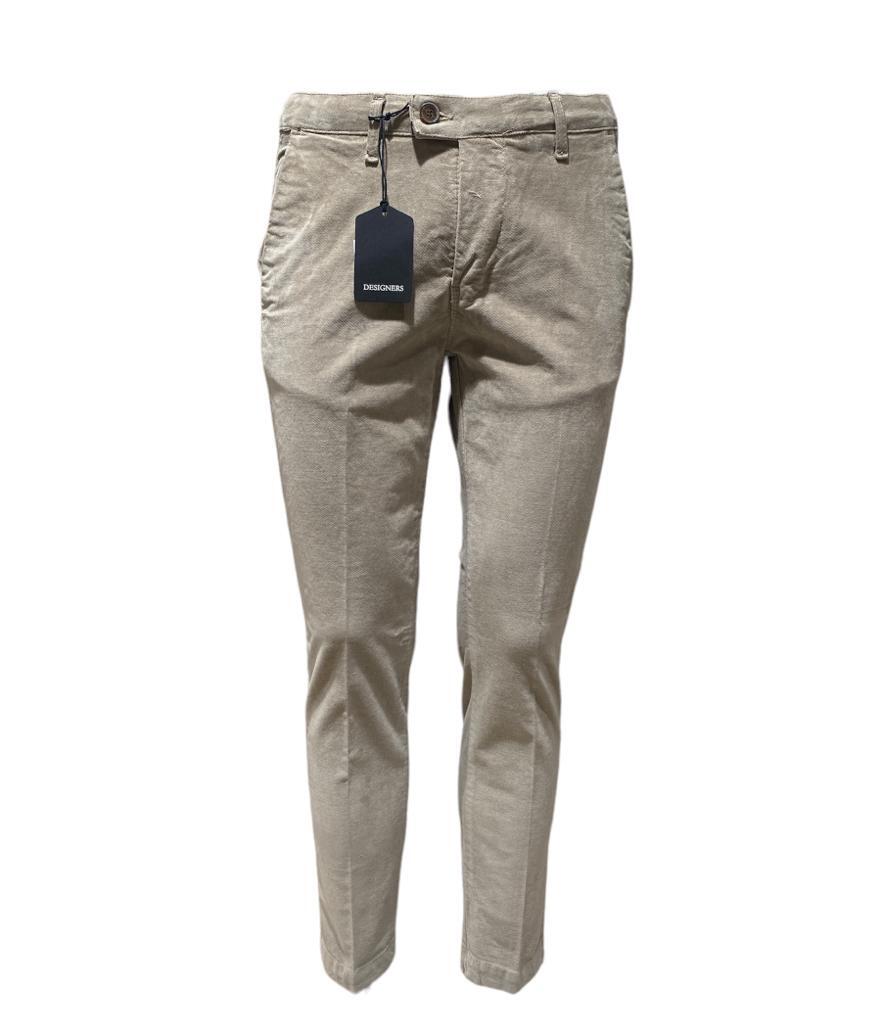 pantalone capri in velluto armatutato designers ai 23.24.