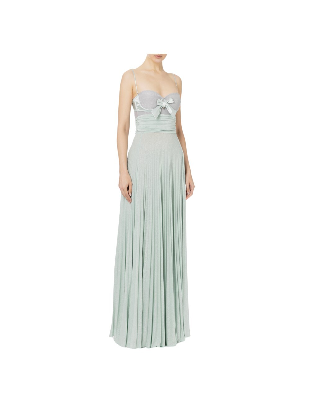 abito lungo red carpet  ab62942e2 elisabetta franchi pe 24. - immagine 3