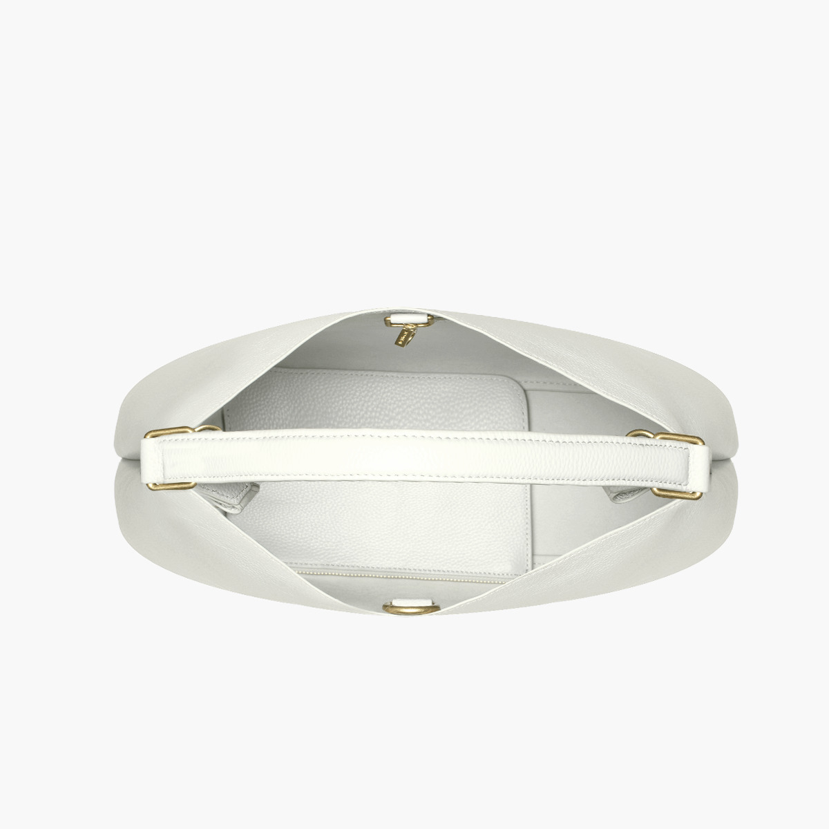 borsa shopping in pelle martellata 141p-db-210-tbl la carrie pe 24. - immagine 3