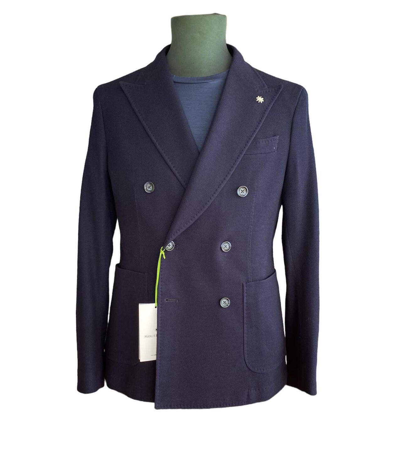 giacca doppion petto drop 8 slim manuel ritz pe 24.
