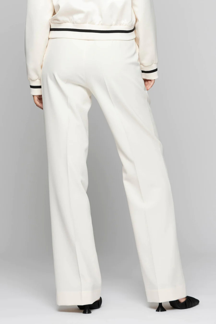 pantalone elegante vita alta ryan kocca pe 24. - immagine 3