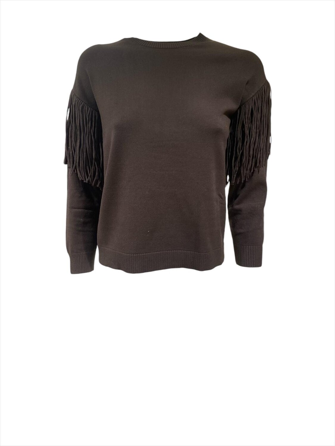 maglia con frange sbarra marella ai 24.25. - immagine 1