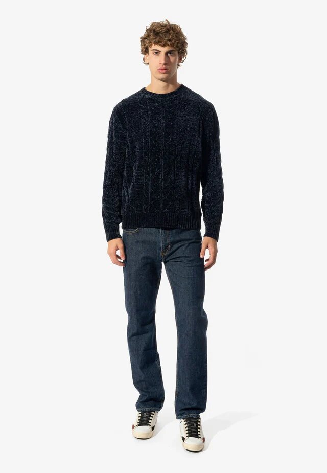 girocollo a trecce in ciniglia guess jeans ai 24.25.