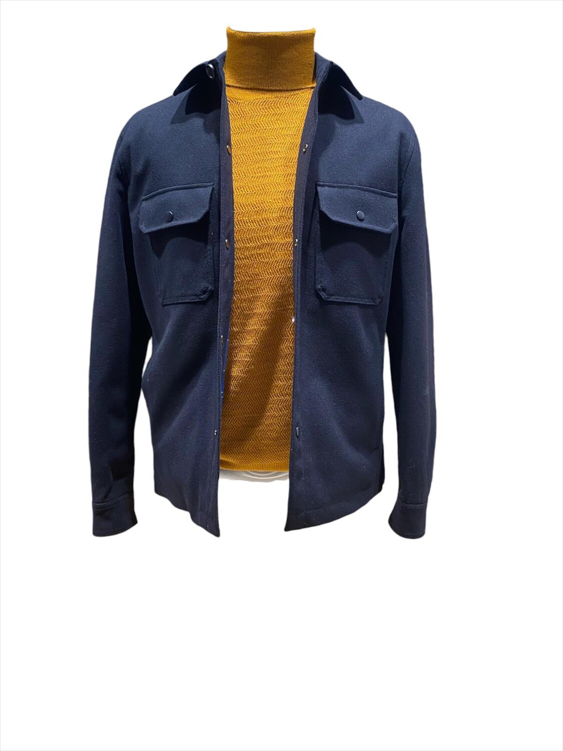 overshirt in misto lana 3732g2446c manuel ritz ai 24.25.