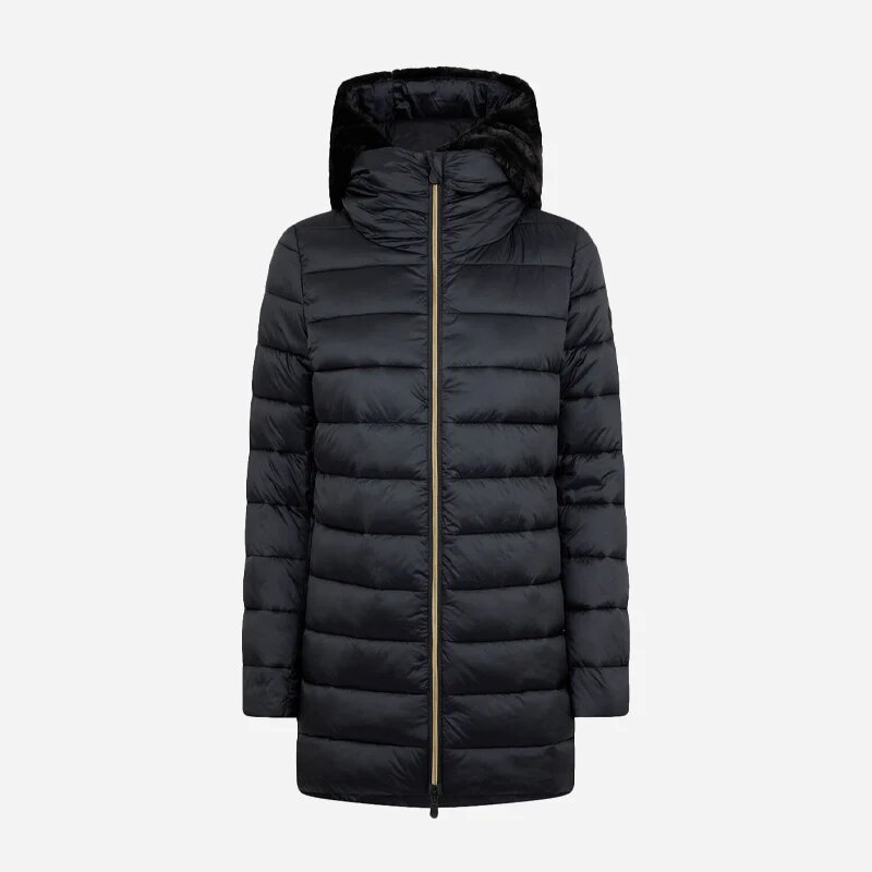 giubbotto con cappuccio in ecopelliccia matilda save the duck ai 24.25. - immagine 1