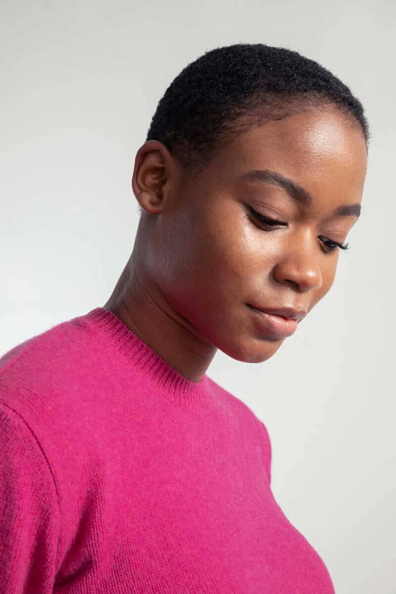 Maglia donna in  cashmere rigenerato rifò art. edda  ai 24.25. - immagine 4