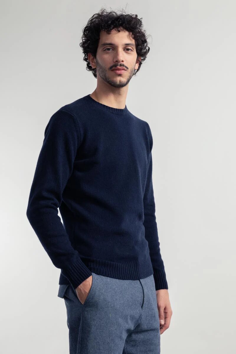 Maglia uomo cashmere rigenerato art. romeo  rifò ai 24.25.
