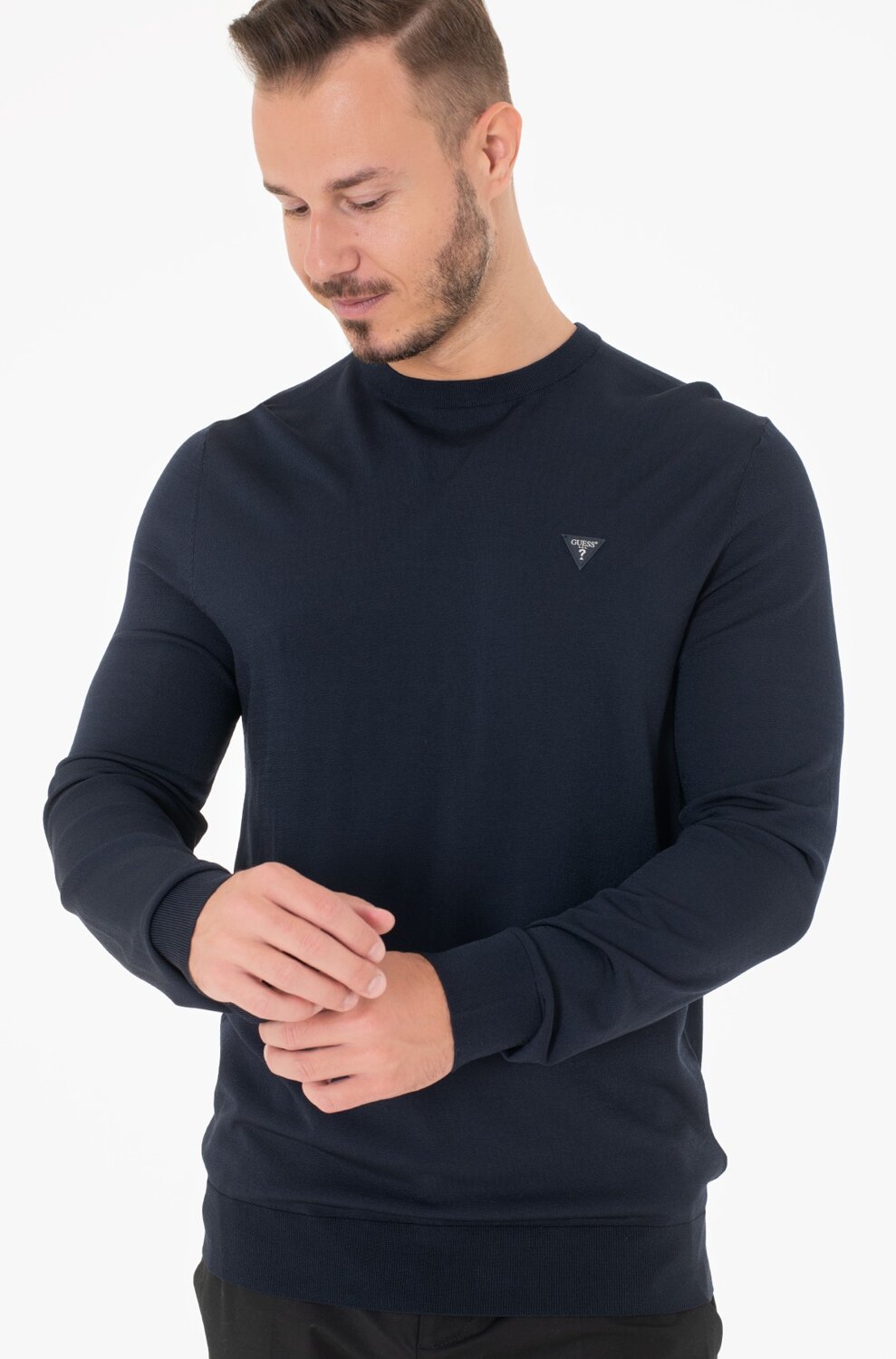 Dane Tech Ls Cn Swtr Guess Uomo M4YR29PE25. - immagine 1