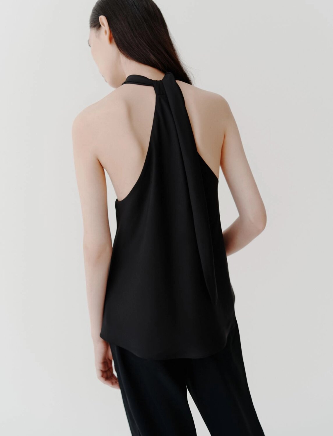 Top in satin riciclato bermuda marella pe 25 - immagine 2