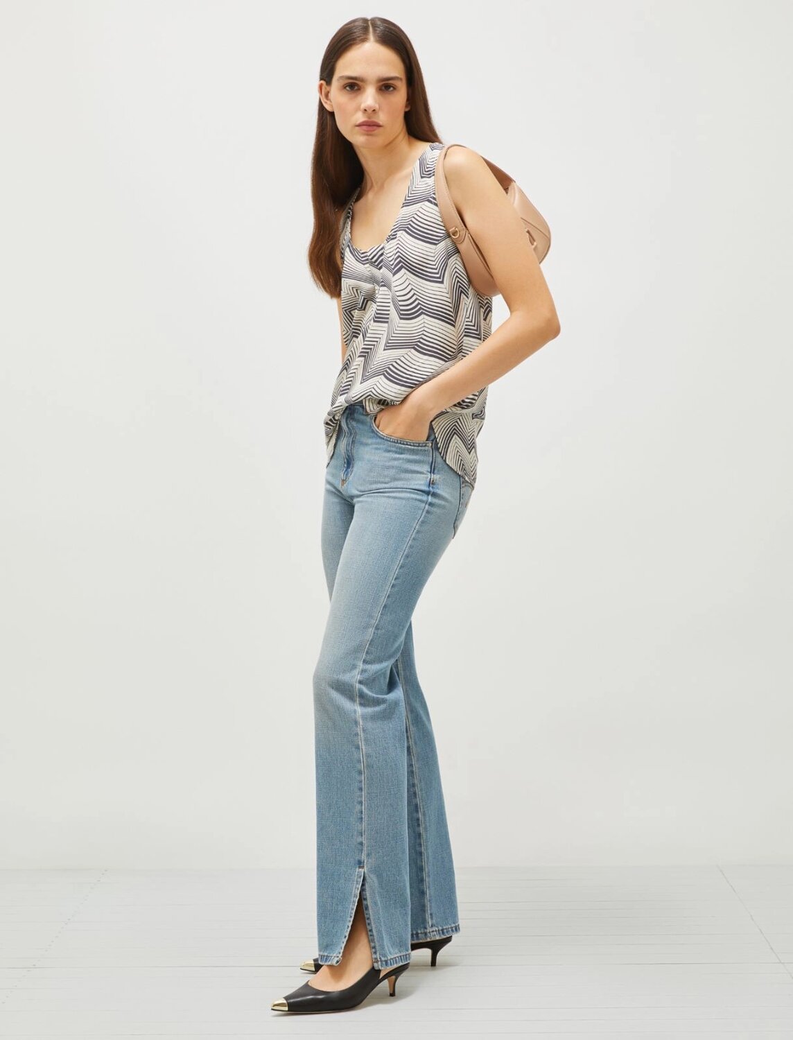 Canotta in seta  calipso marella pe 25 - immagine 1