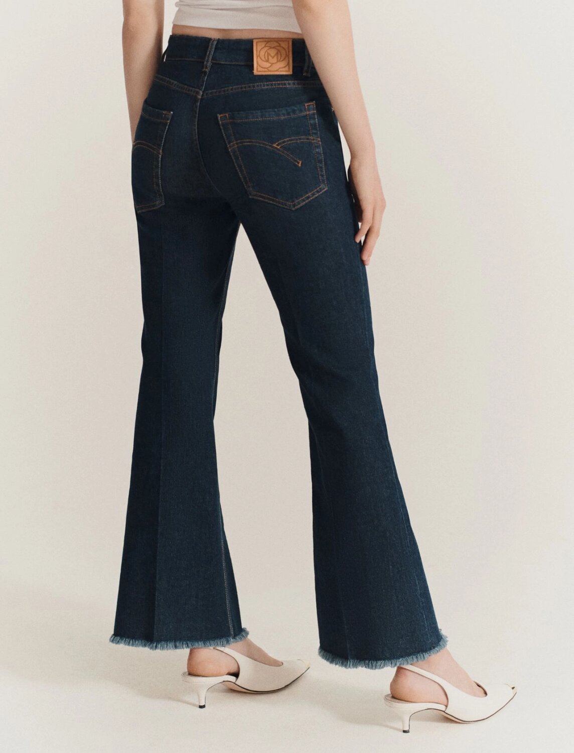 Jeans flare crop fcrop marella pe 25 - immagine 2