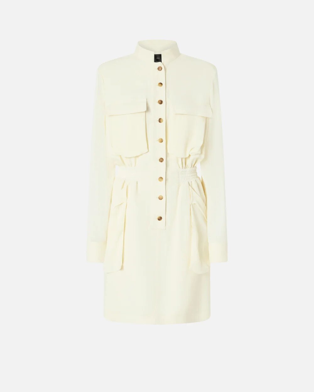 Abito corto a camicia con tasche Pinko pe 25. mod. benvenuto
art. 105019 - immagine 4