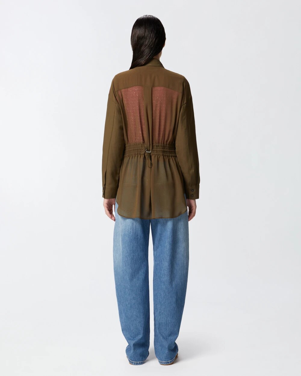 Giacca camicia con tasche Pinko pe 25. mod. oramai
art. 105017 - immagine 3