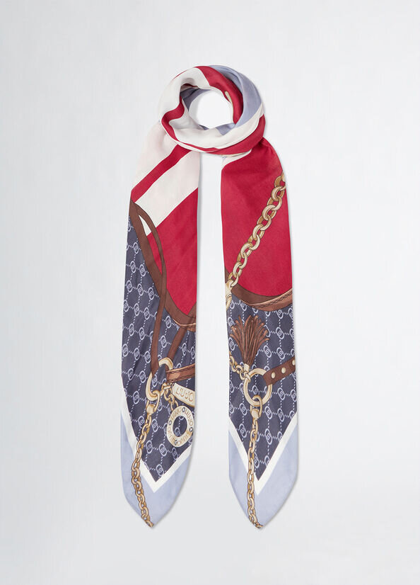 Foulard con stampa liu jo pe 25
art. 2a5053
