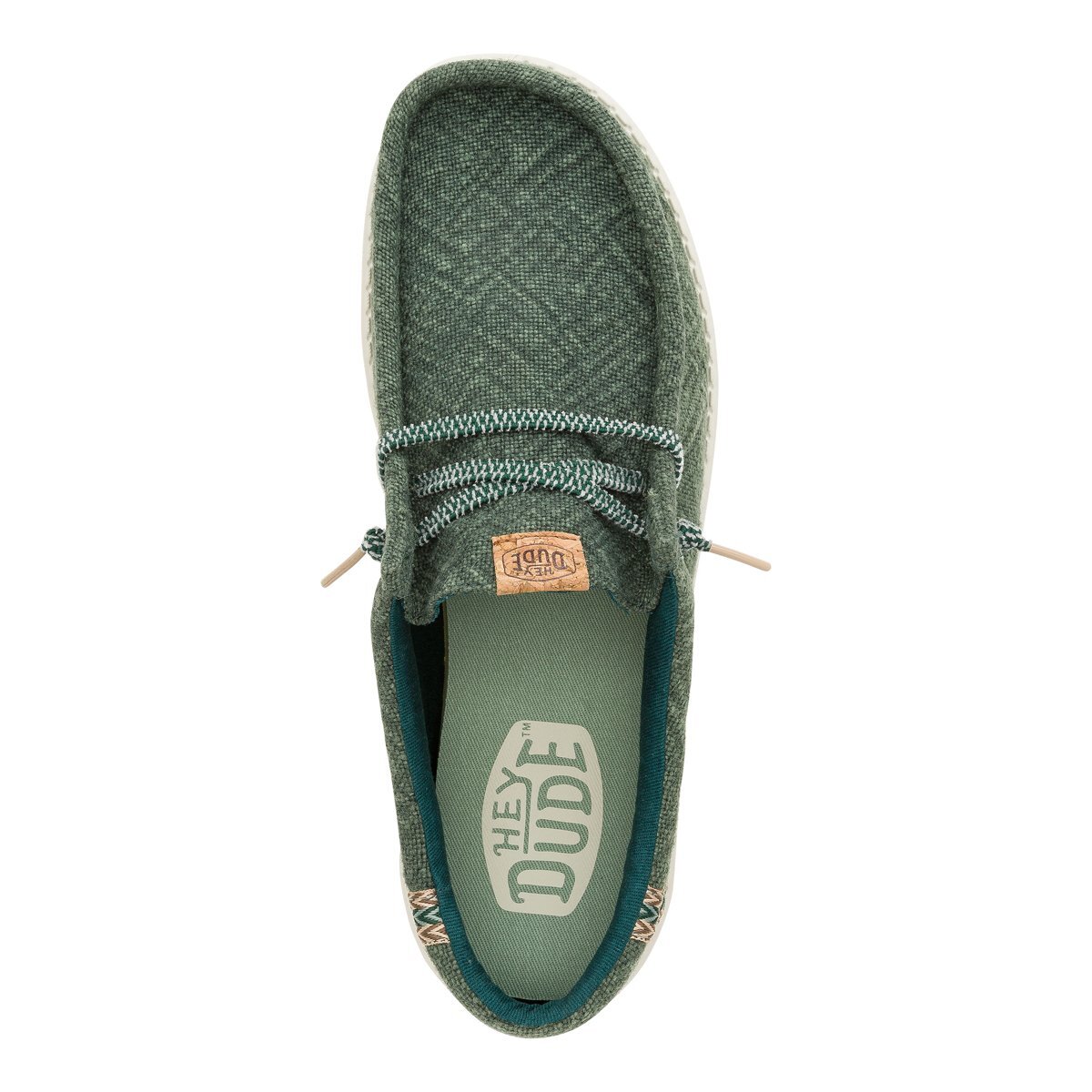 Scarpa dude pe 25. wally jute sea green 
art. 43085 - immagine 4