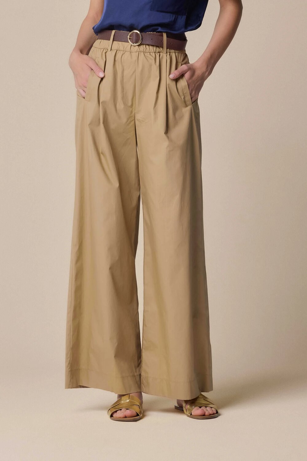 pantalone ampio con cintura magdalene kocca pe 25