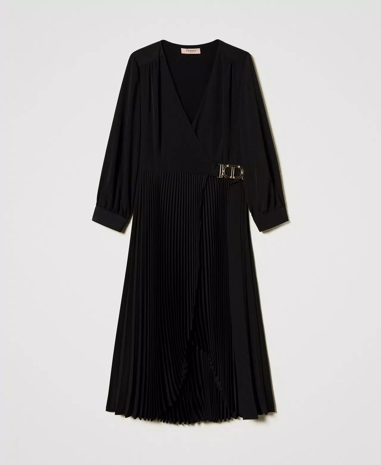 Abito longuette in crèpe de chine plissè twin set pe25
art. 251tp2420 - immagine 4