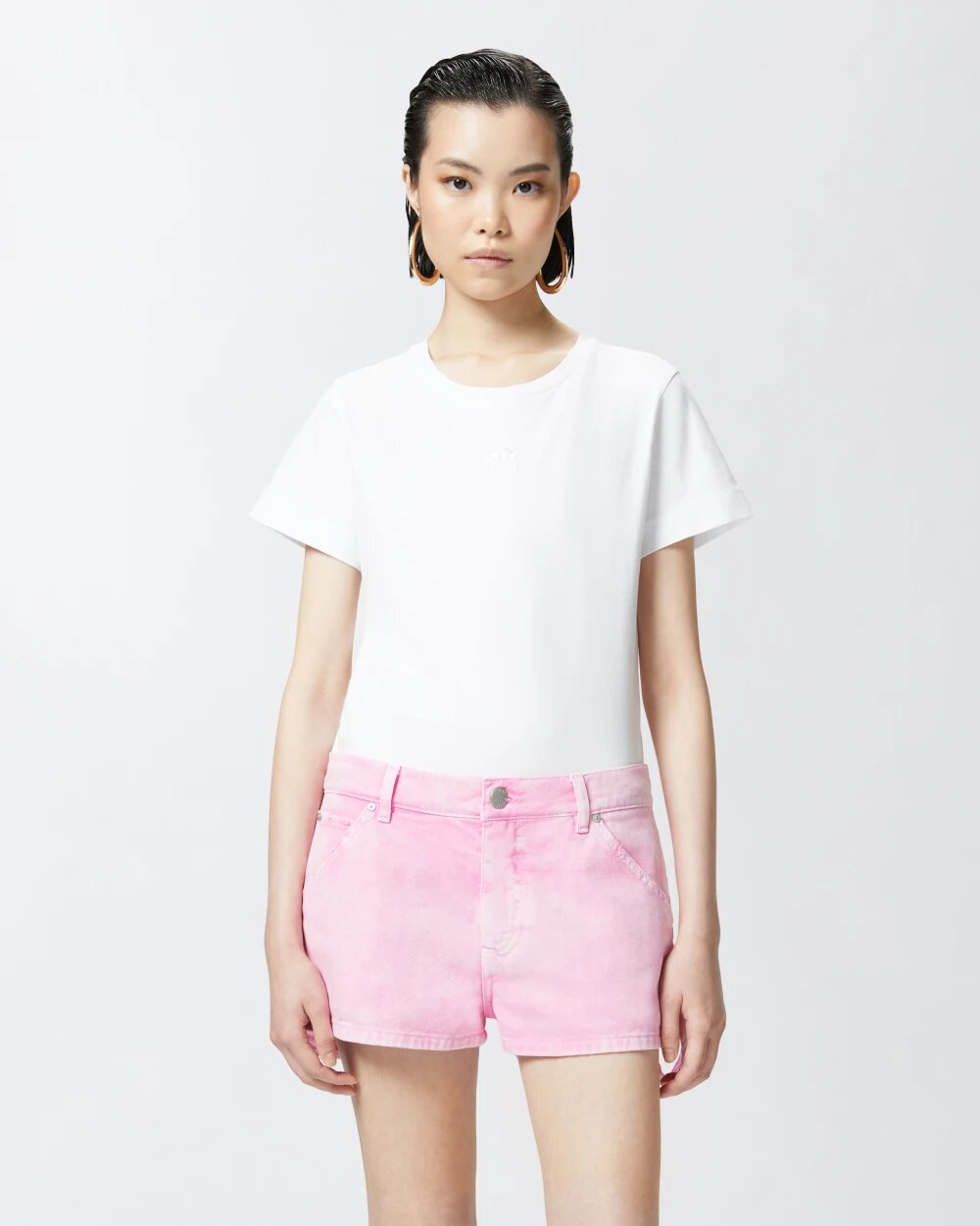 Bussolotto t-Shirt Jersey Patc Pinko t-Shirt Donna 
100355A2RD AI25.26. - immagine 5