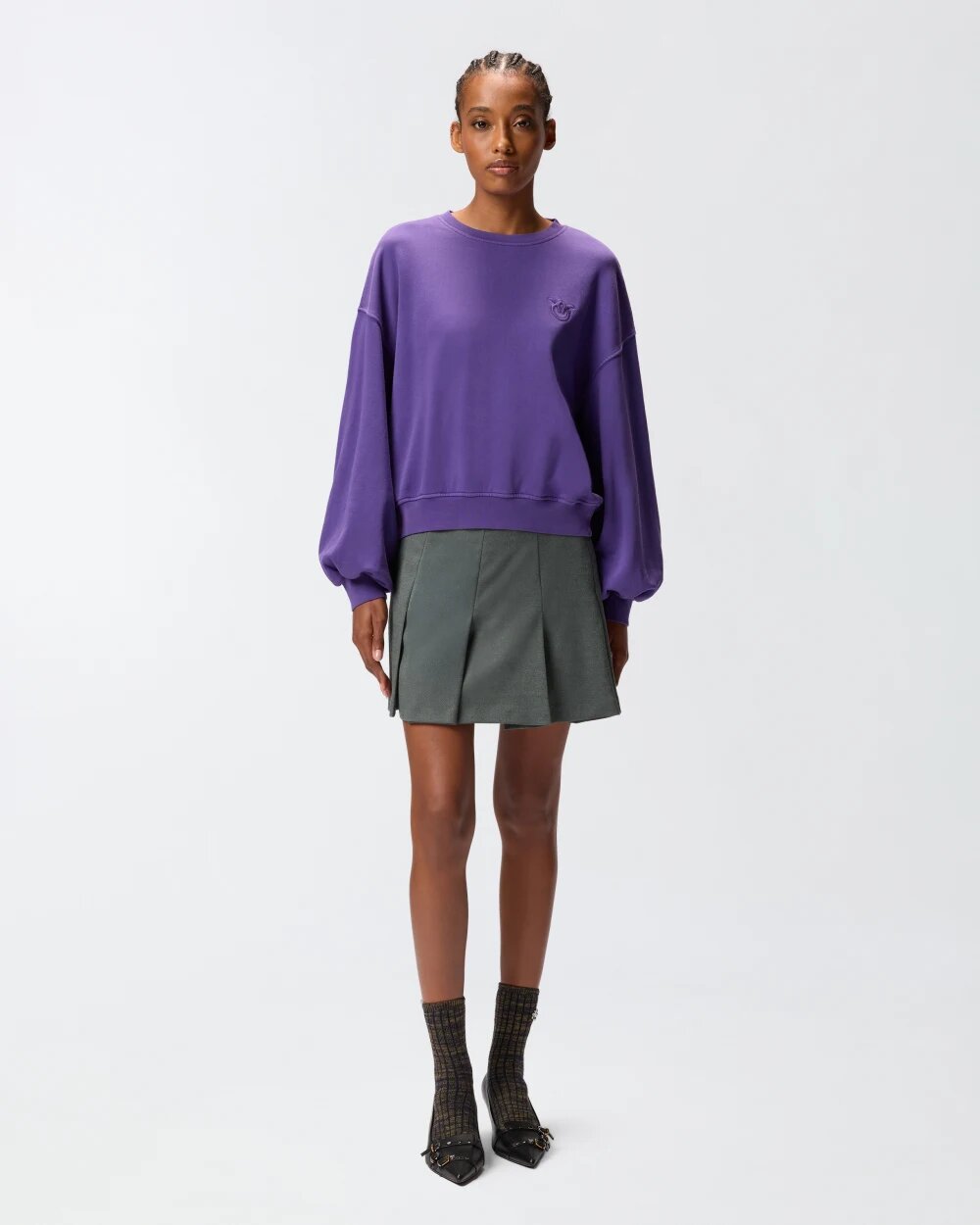 Maliardo Maglia Felpa Tinto Ol Pinko Maglie Donna 
105510A2RB AI25.26. - immagine 10