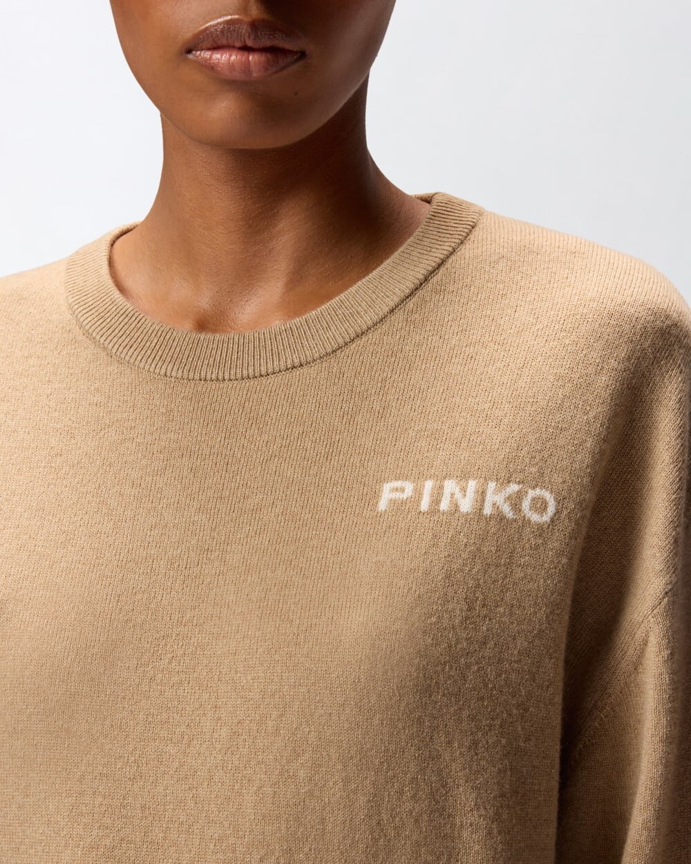 Martinica Maglia Blend Ws Logo Pinko Maglie Donna 
105561A2SI AI25.26. - immagine 3