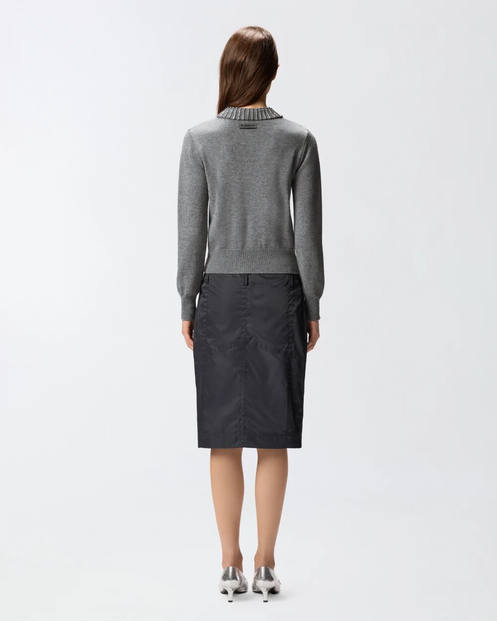 Ventotene Maglia Blend Ws Stra Pinko Maglie Donna 
105530A2S4 AI25.26. - immagine 5