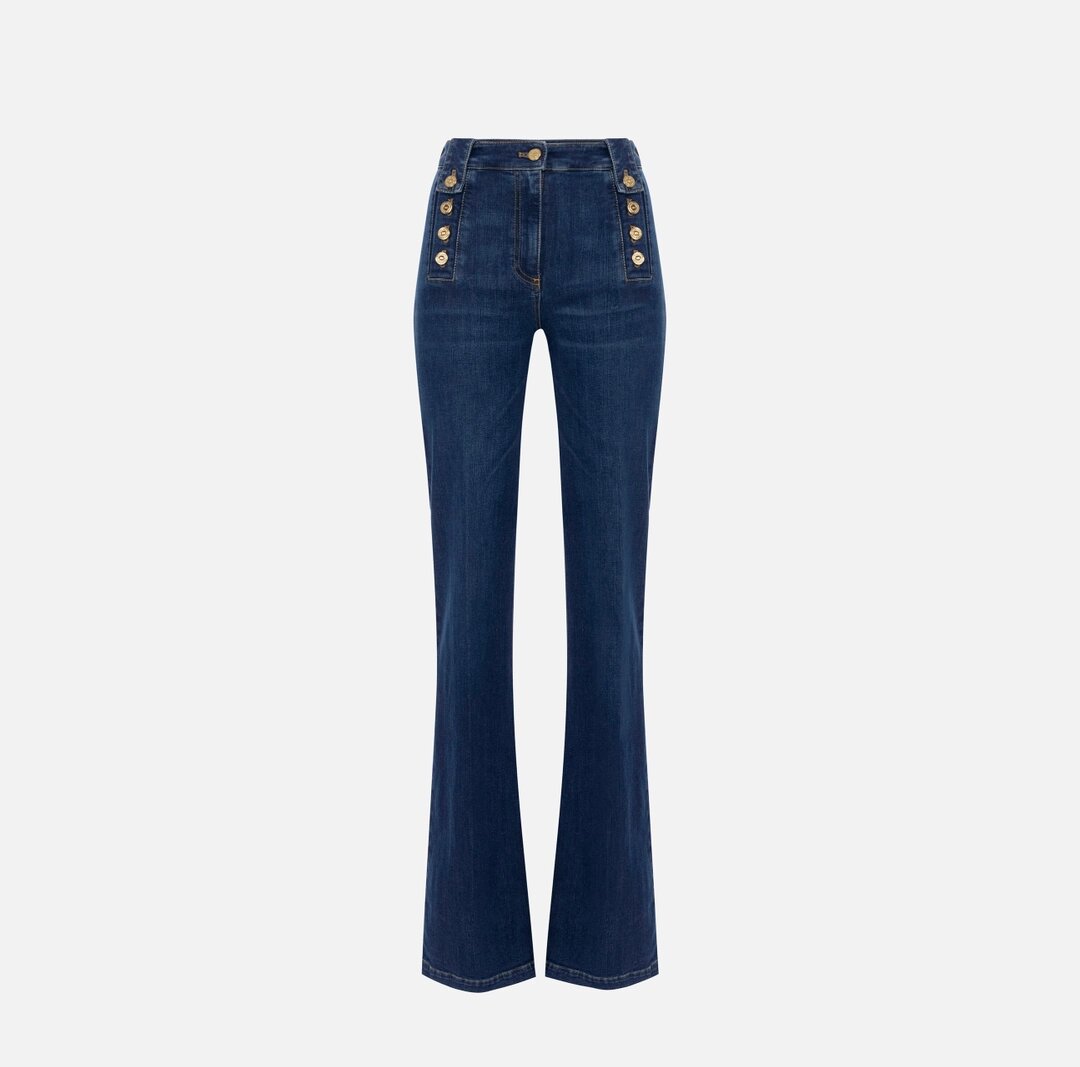 Pantalone Mod. Jeans Elisabetta Franchi PJ02D56E2