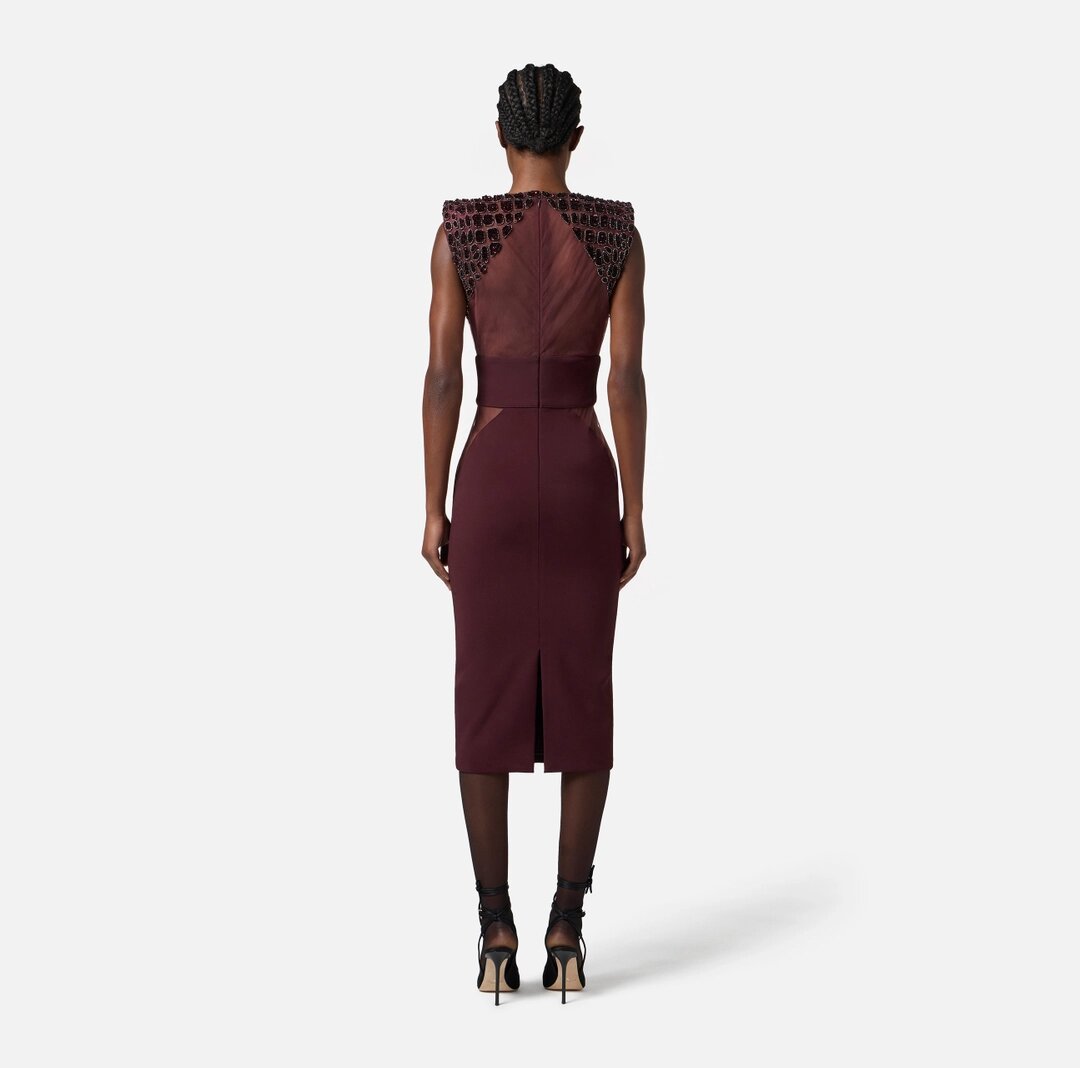 Abito Donna Elisabetta Franchi AB83457E2 - immagine 3