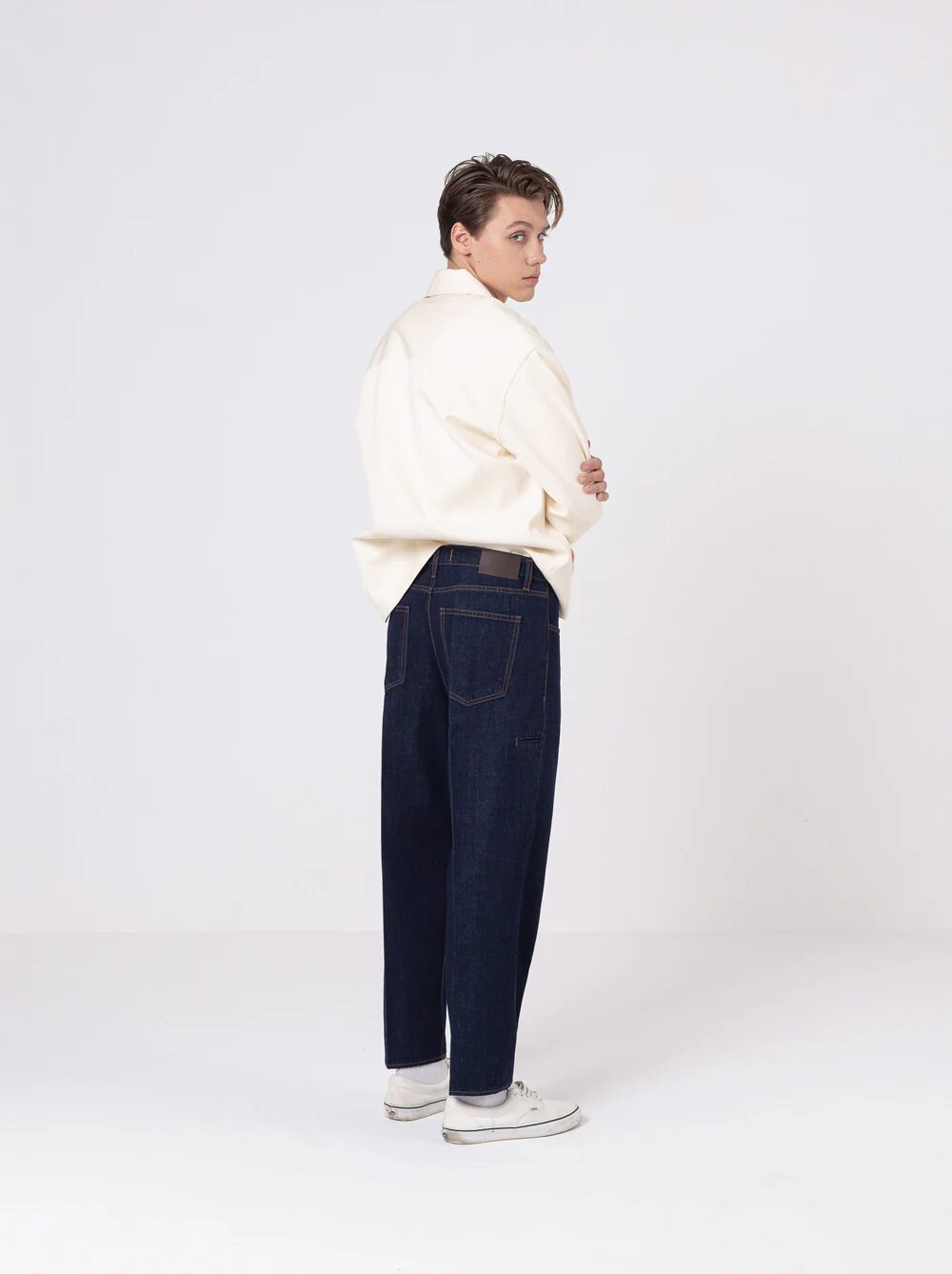 Denim 5 tasche Over  100% Coton Bonheur Jeans Uomo OSAKA/L.0AI2526. - immagine 3