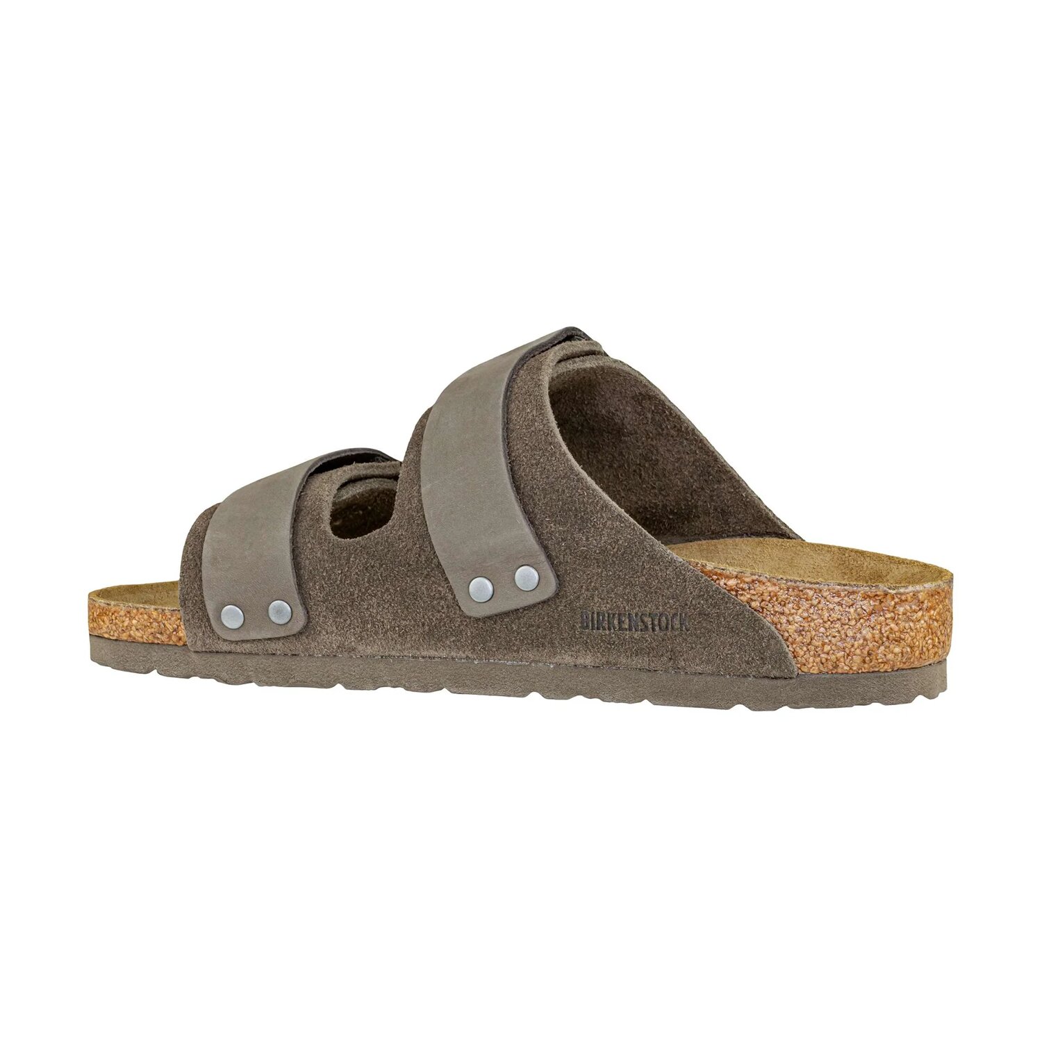 Uji Grey Suede Leather nubuck Birkenstock Sandali 
 
  1029259PE25. - immagine 3