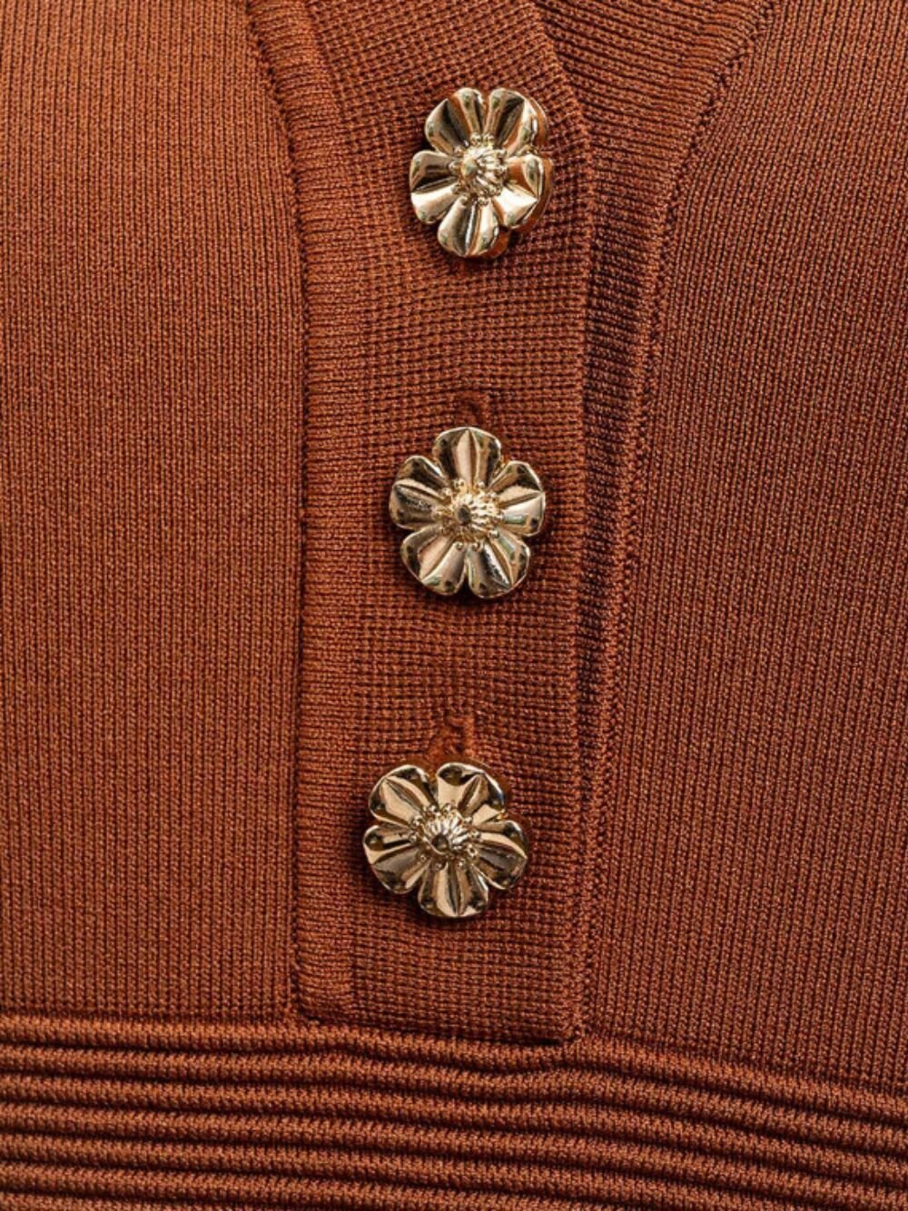 Abito In Maglia Punto Effetto Riga Twin Set Abiti Donna 
 
 252TP3110AI25.26. - immagine 3