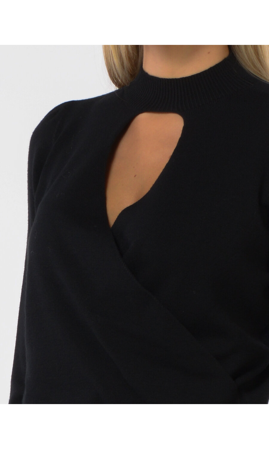 Maglia Incrociata Viscosa Stretch Twin Set Maglie Donna 
 
 252TP3060AI25.26. - immagine 7