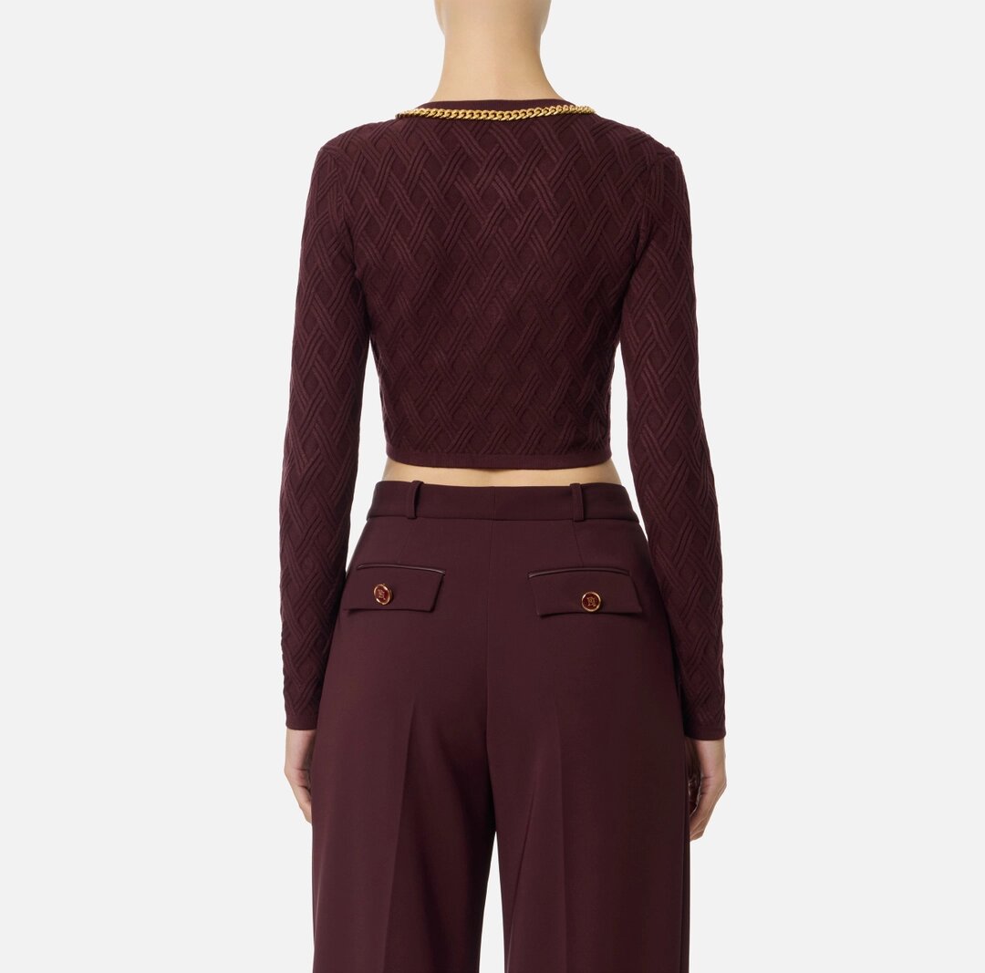 Maglia Tricot Elisabetta Franchi MK29B56E2 - immagine 3