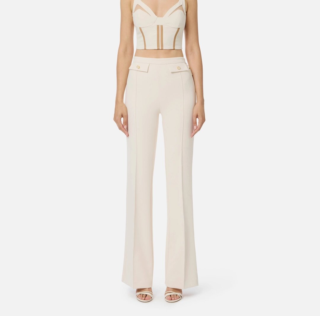 Pantalone Elisabetta Franchi Pantaloni Donna PA12156E2 - immagine 4